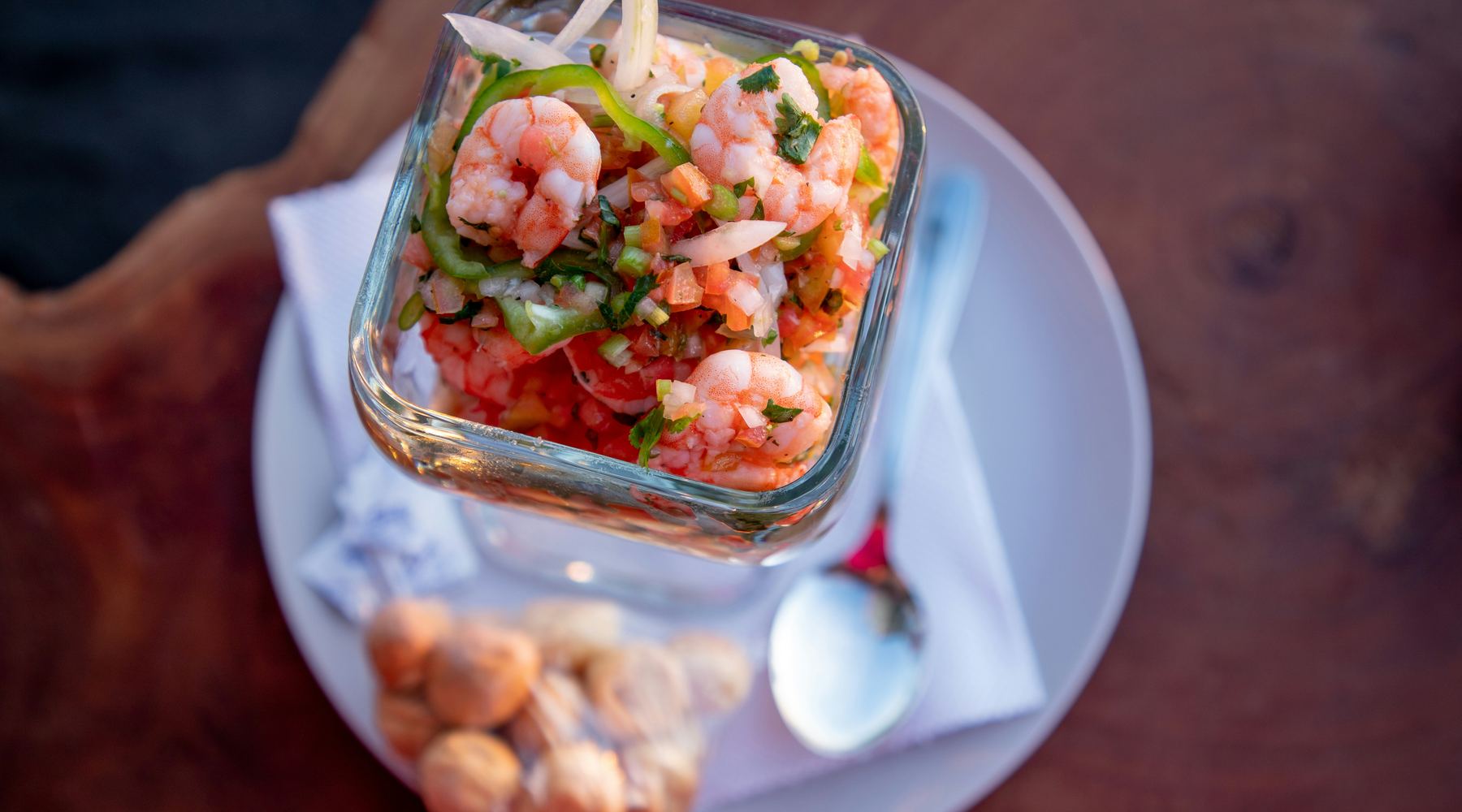 Ceviche de camarón