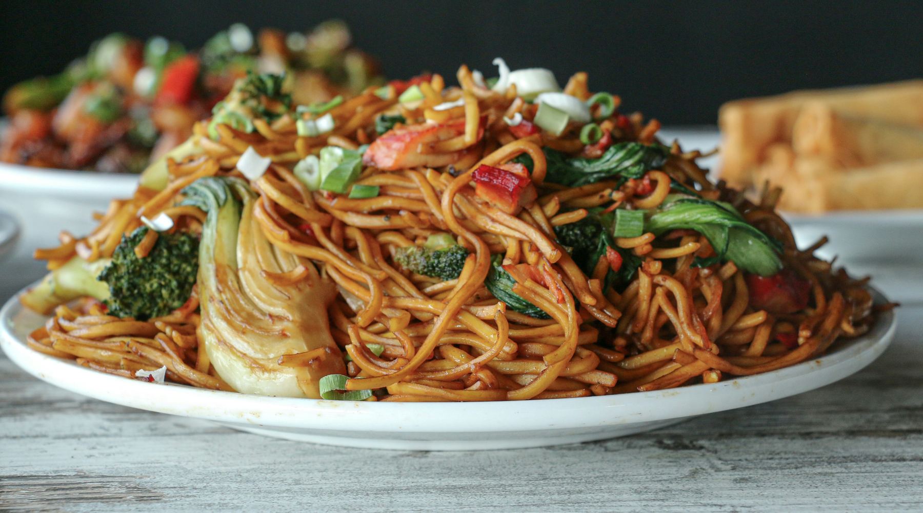Chow mein guatemalteco
