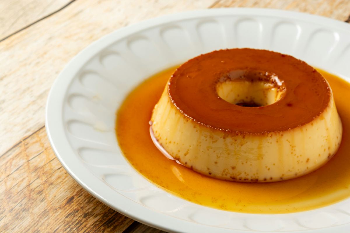 Flan de vainilla