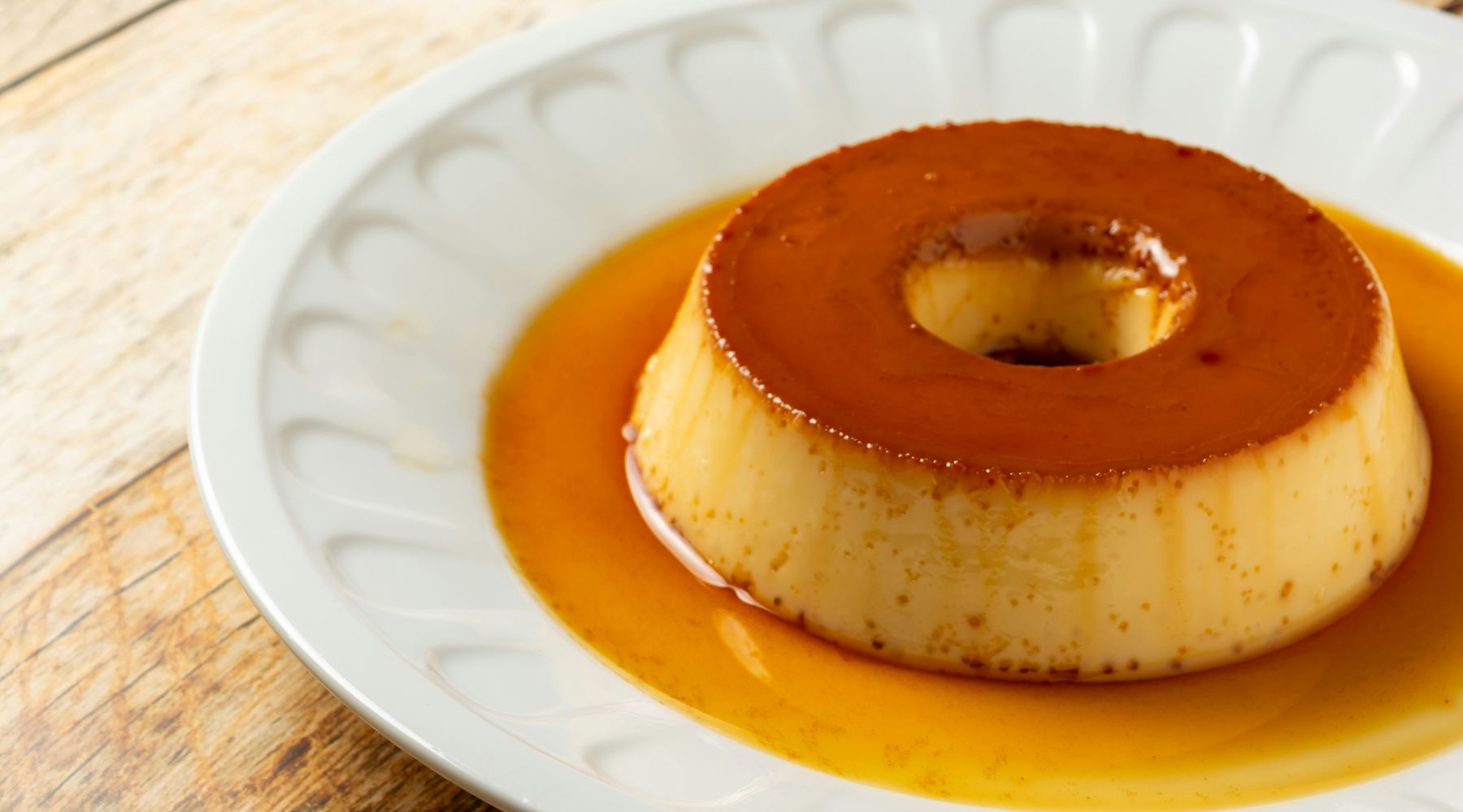 Flan de vainilla